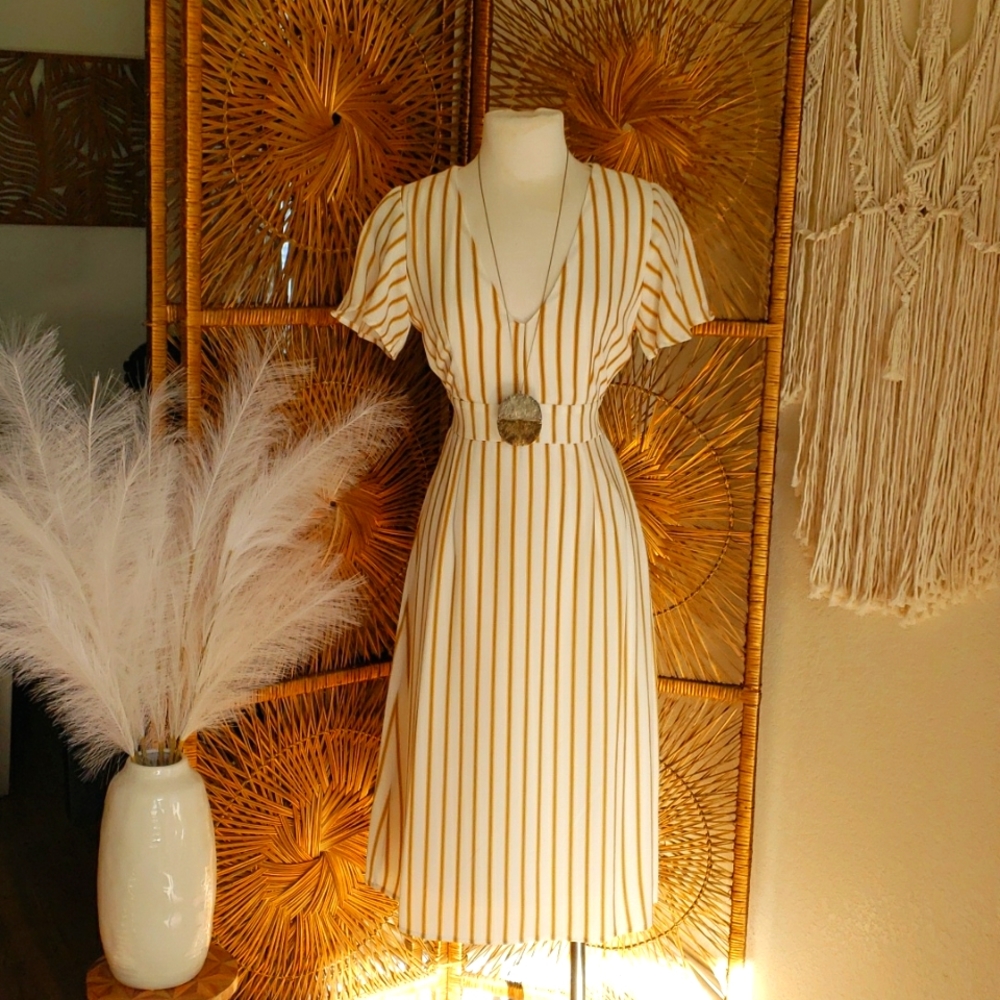 Knee length dress